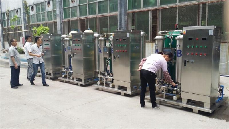 500克氧氣源臭氧發(fā)生器，YT-021-500A臭氧機山西煤廠處理純水